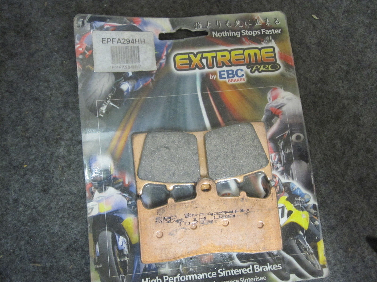 EBC Brakes EPFA Sintered Fast Street and Trackday Pads Front - EPFA294HH EBC Brakes EPFA Sintered Fast Street and Trackday Pads Front - EPFA294HH